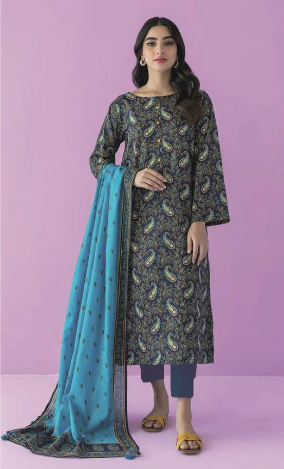 Orient Lawn | Unstitched Collection 3 PIECES