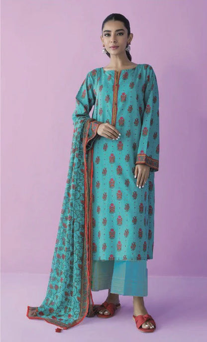 Orient Lawn | Unstitched Collection 3 PIECES