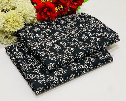 Floral Prints 2-Piece Women Suits Collection - Micro Polo Cotton