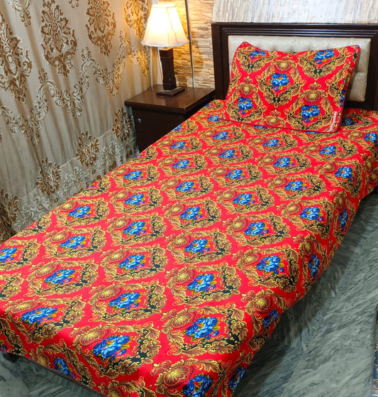 3D-Crystal cotton single pair Bedsheets