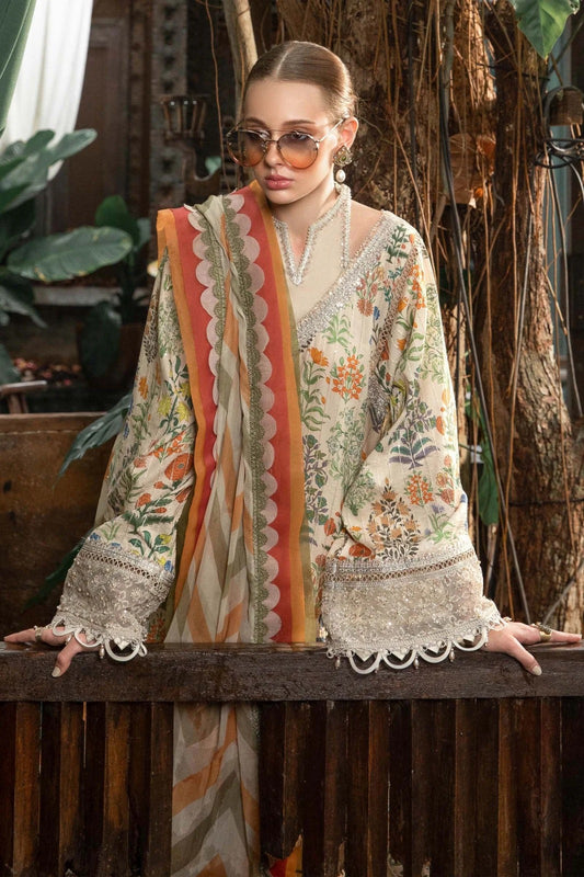 Maria B Lawn | Unstitched Collection 3 PIECES Casual Wear| Summer 24