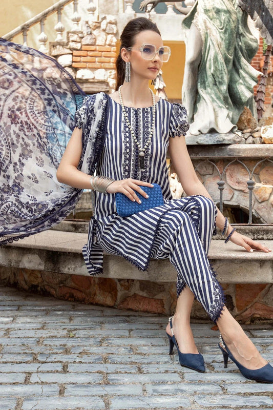 Maria B Lawn | Unstitched Collection 3 PIECES Casual Wear| Summer 24