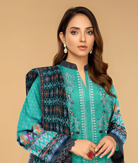 Mirha Lawn 3 PIECES Party Wear