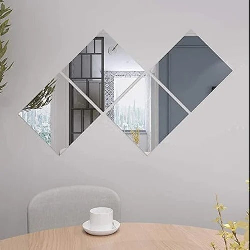 1Pcs Mirror For Wall Stickers Frameless Flexible Mirror For Bathroom (Size 200 x 300 mm)